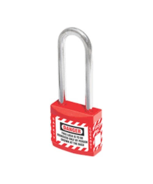 Jacket Padlock Long Shackle- Key Different