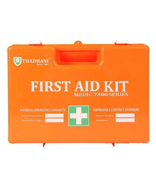 Thadhani MEDIC 7500 Series High Visibility First Aid Kit -For 75 People
