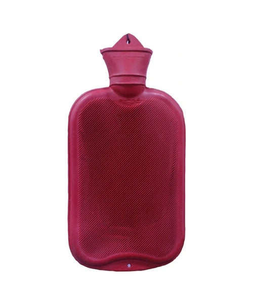 Duckback Leakproof Hot Water Bag – 1.5L Pink Bottle with Metal Cap for Everyday Pain Relief