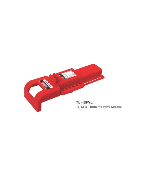 Taj Loto Butterfly Valve Lockout | TL - BFVL