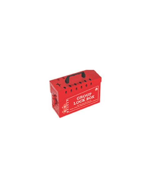 Taj Loto Group Lock Box Red colour, Large Size with 13 Hole (7? x 10? x 7.35? inch) | TL - GLB-R - 13 H