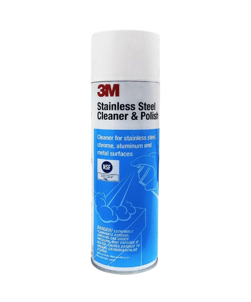 3M Stainless Steel Cleaner & Polish, Cleaning Spray Foam