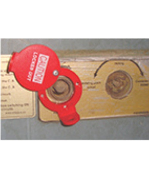 Customized Hole Lockout for Electrical Panel – Red colour