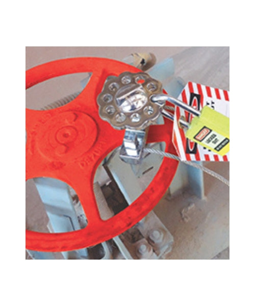 Taj Loto Metallic Multipurpose Cable Lockout with 2mtrs. Stainless Steel Cable | TL - MMCL + 2 SSC