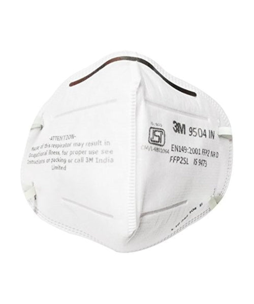 White Medium Duty Industrial Grade Mask | 3M 9504IN