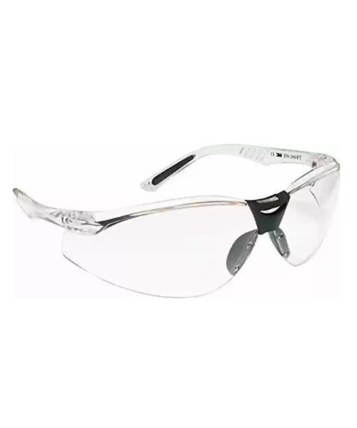 Clear Sporty Look Safety Spectacles with Soft Nose | 3M 11852