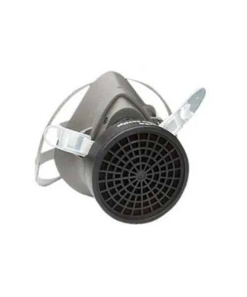 Single Cartridge Economy Half Facemask with Organic Vapour/Acid Gas Cartridge | 3M 1200C