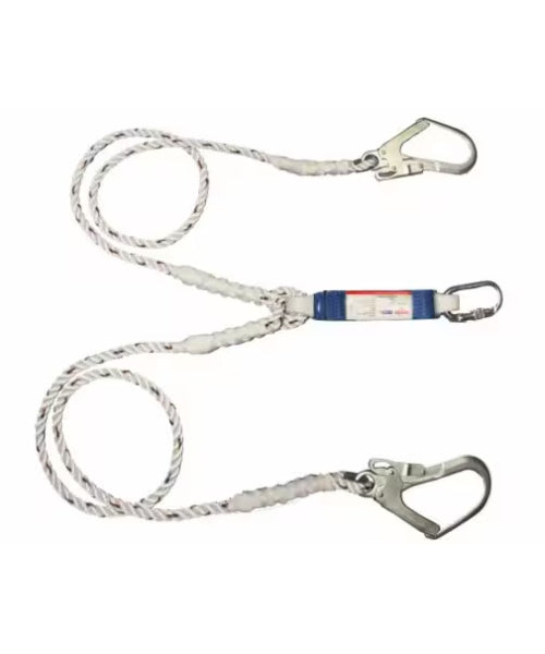 Protecta First Twin Leg Shock Absorbing Rope Lanyard | 3M 1390235