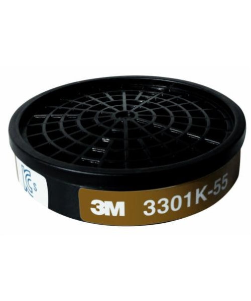 Organic Vapor with Prefilter for 1200 and 3200 Respirators | 3M 3301K55