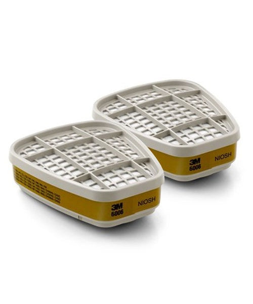 Multi-Gas Cartridges for Bayonet Style Respirators | 3M 6006