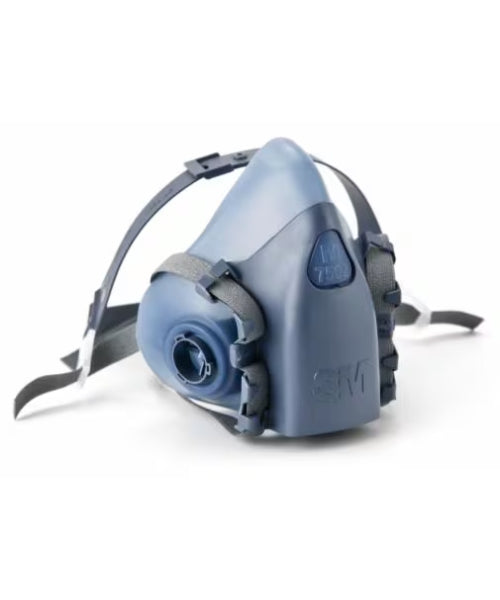 Dual Cartridge Bayonet Connection Silicone Half Facemask | 3M 7502