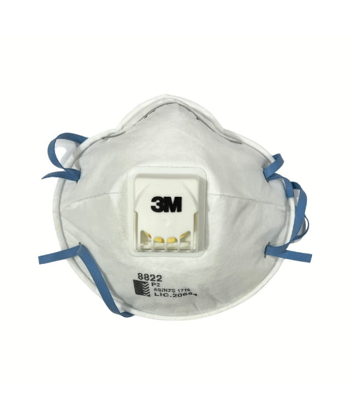 White Medium Duty Industrial Mask | 3M 8822