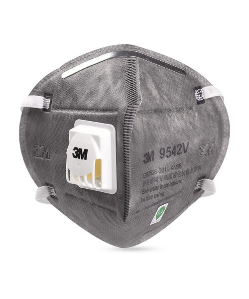 Grey Valved Medium Duty Anti-Pollution Mask | 3M 9542V