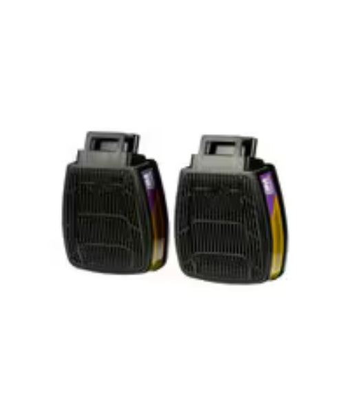 Multi Gas/Vapour Filter Cartridges for Secure Click Style Respirators | 3M D80926