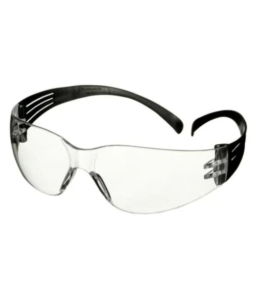 Clear Anti-Fog Safety Glasses with Pressure Equalization Temples | 3M SF-101AF