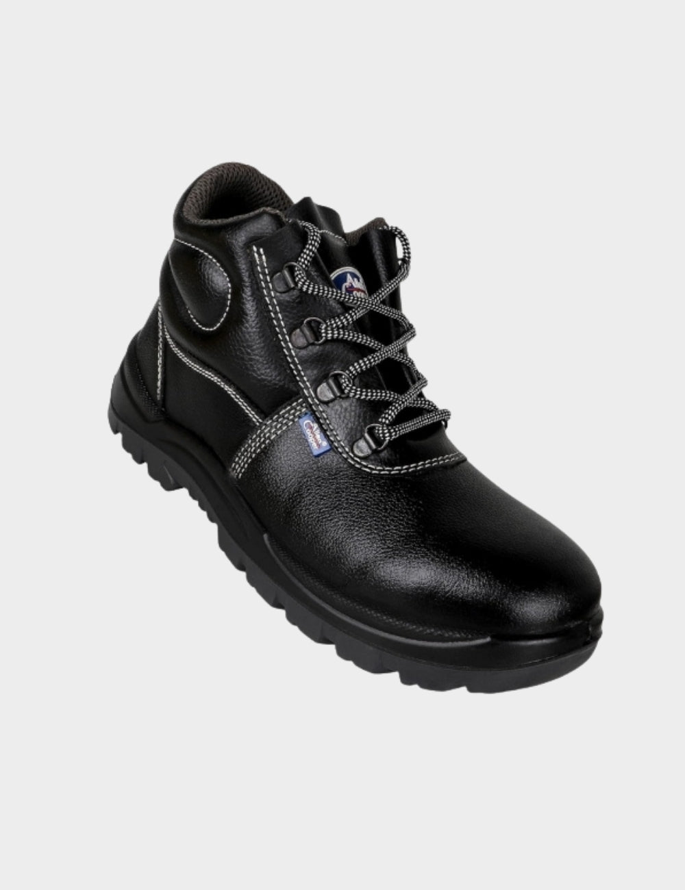 AC 1008 Black High Ankle Steel Toe Safety Shoes