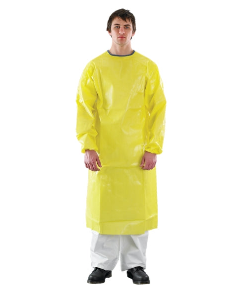 Multi-Layer Chemical Protective Apron|Ansell 3000-YE Type 214