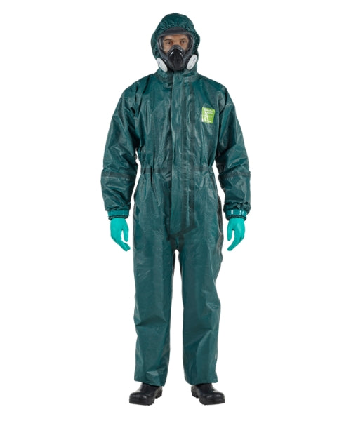 Multi-Layer High Duty Chemical Protective Coverall|Ansell 4000-GR Type 111