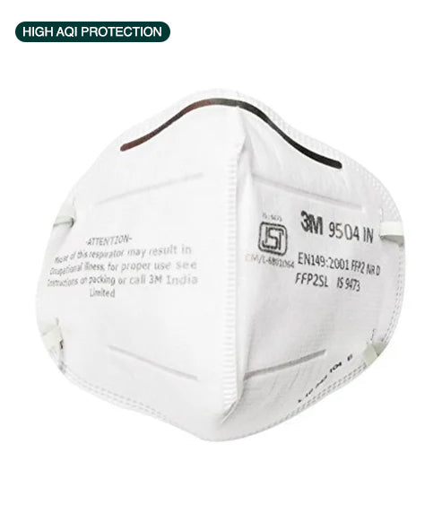 White Medium Duty Industrial Grade Mask | 3M 9504IN