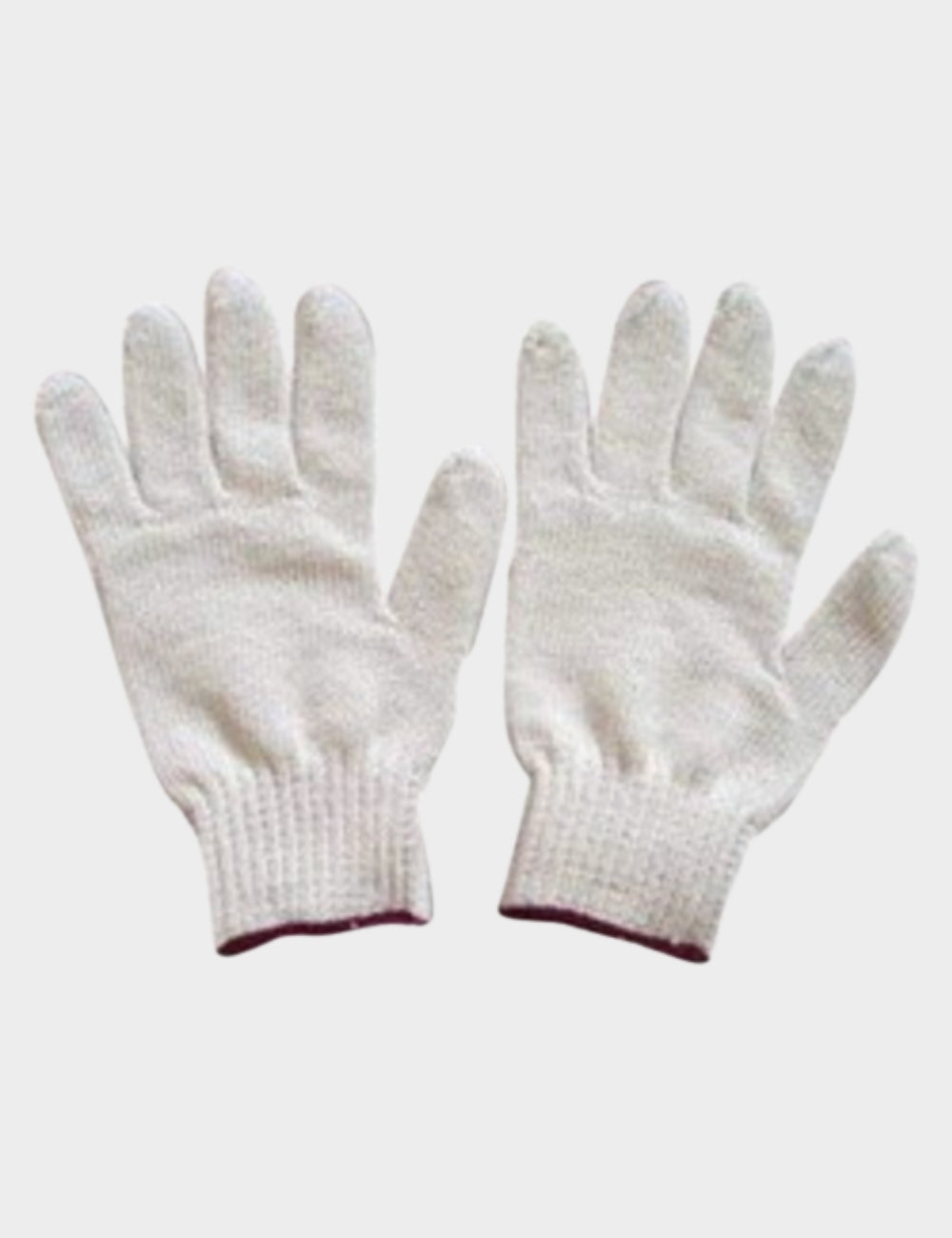 Blue Cotton Knitted Hand Gloves | KGC480