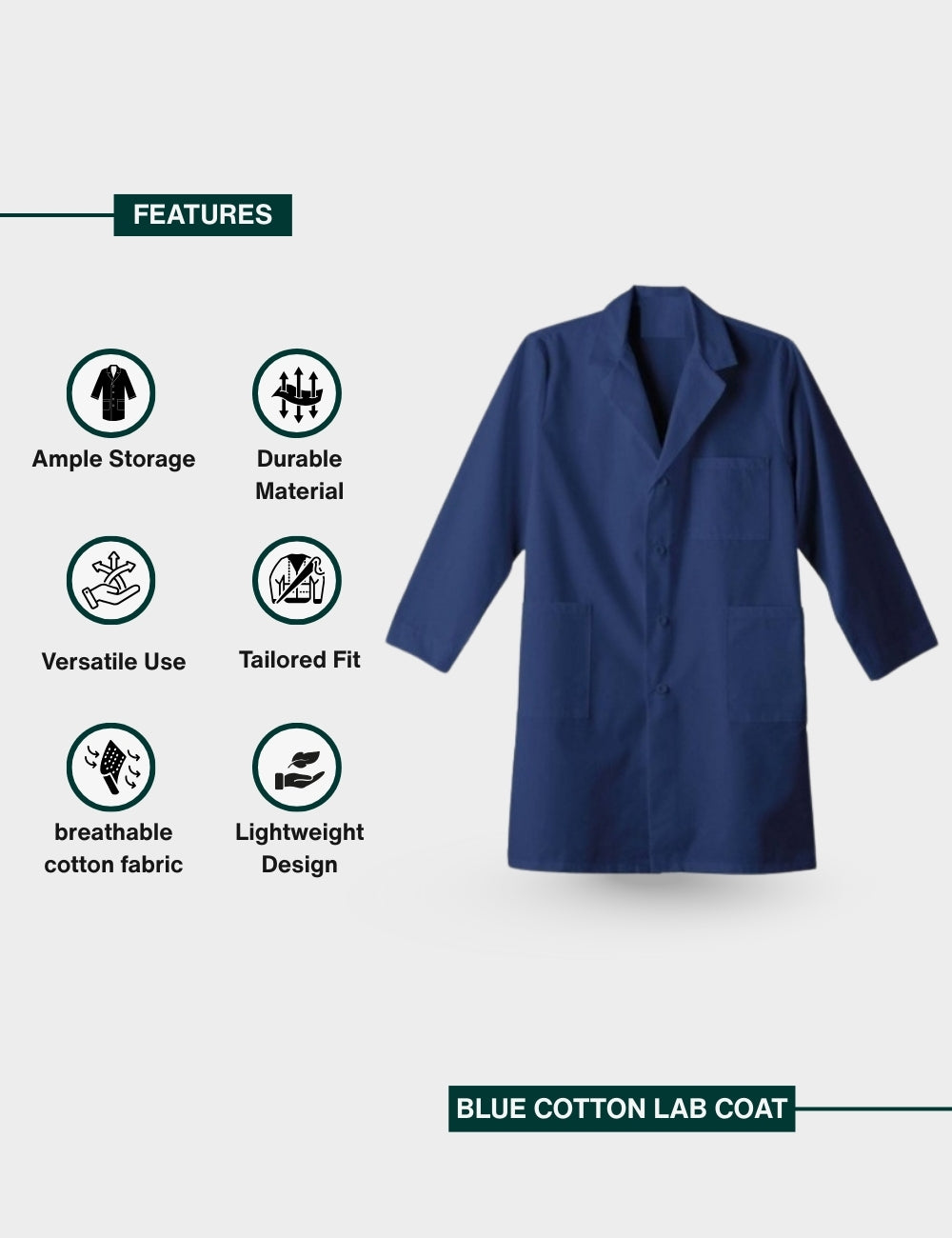 Cotton Lab Coat