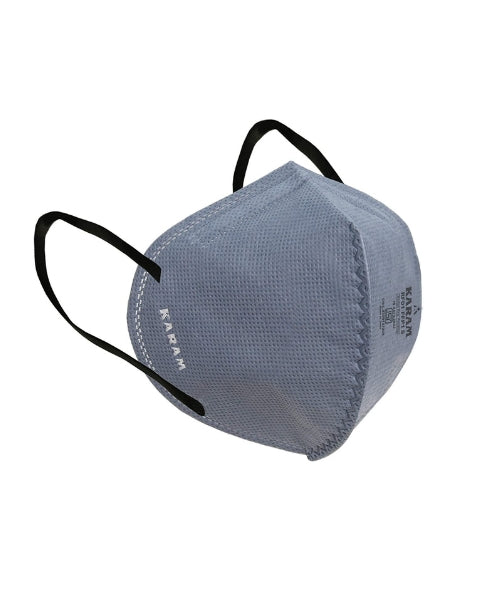 Light Duty Unvalved Disposable Facemask with Earloops|Karam RF01(GREY)