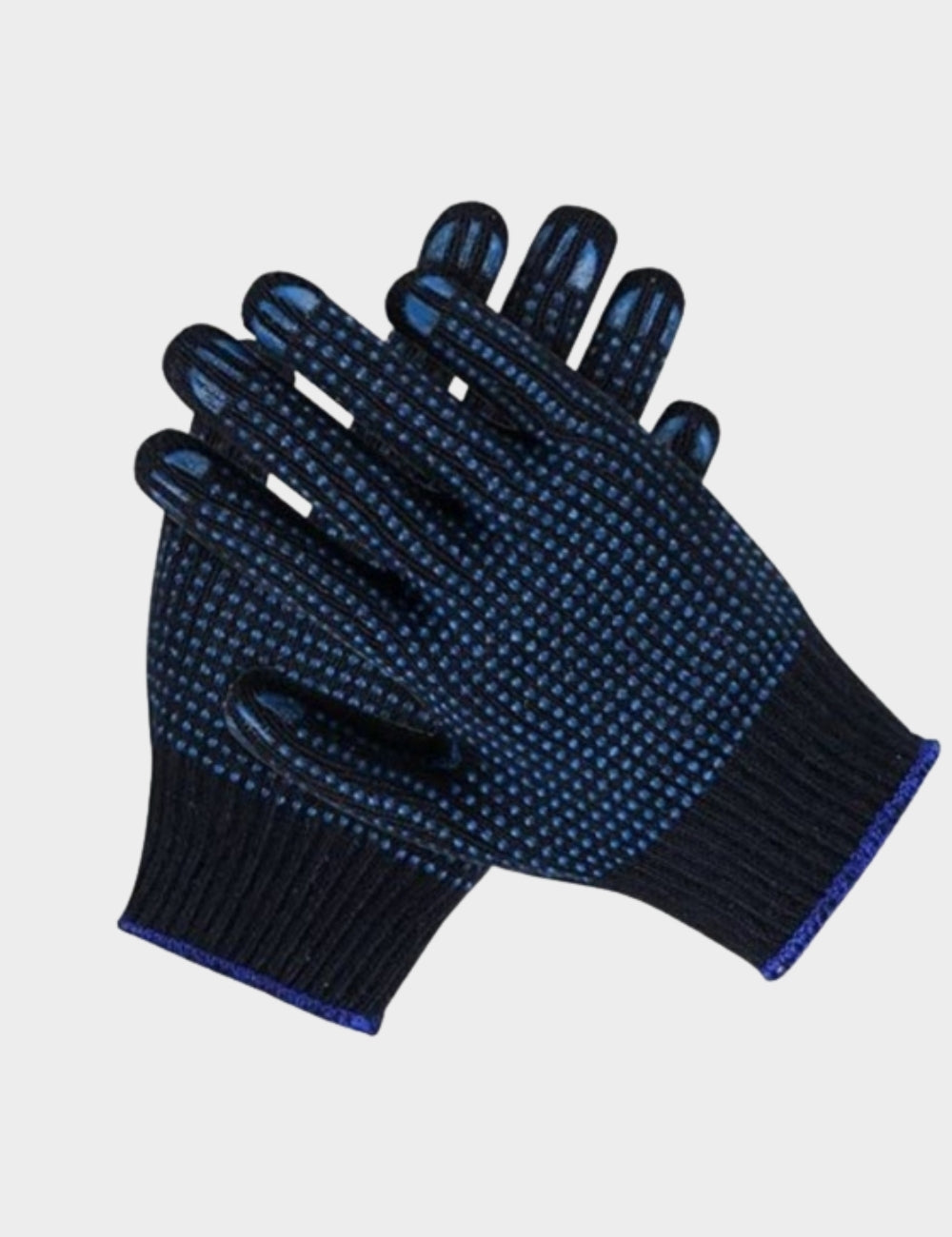 Single Side PVC Dotted Cotton Hand Gloves | KNSD