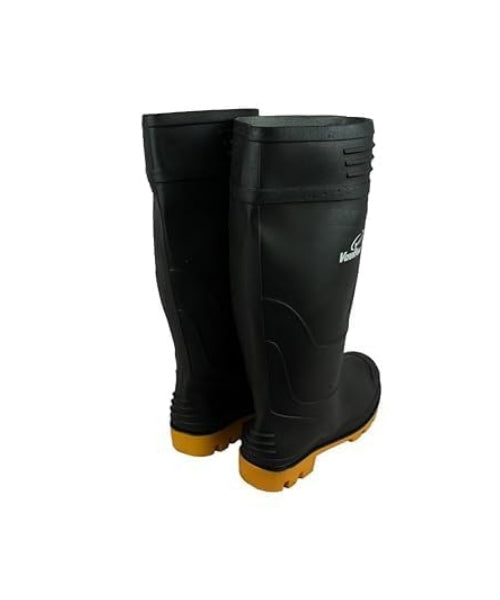 Lightweight Yellow Sole PVC Half Length Gumboots|Vaultex SG92BY
