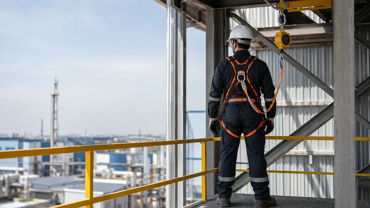 Safety Harness vs Lanyard vs SRL: Understanding Fall Protection Equipment
