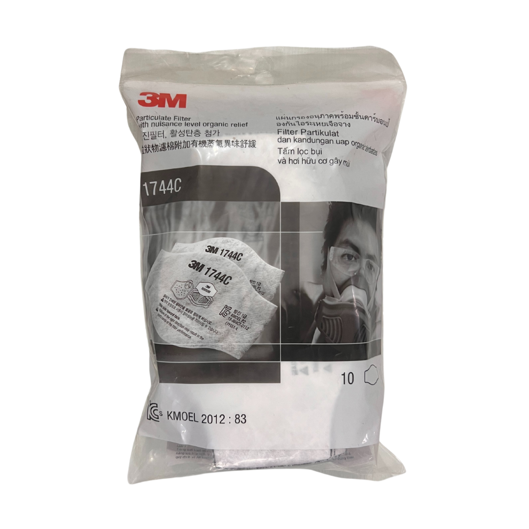 3M 1744C P2 Filter with Organic Vapor Relief (Pack of 10)