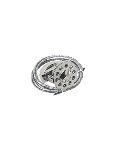 Taj Loto Metallic Multipurpose Cable Lockout with 2mtrs. Stainless Steel Cable | TL - MMCL + 2 SSC