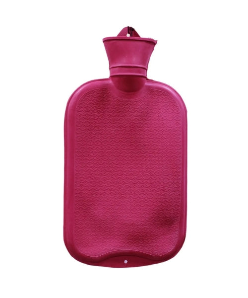 Duckback Leakproof Hot Water Bag ‚Äì 1.5L Pink Bottle with Metal Cap for Everyday Pain Relief