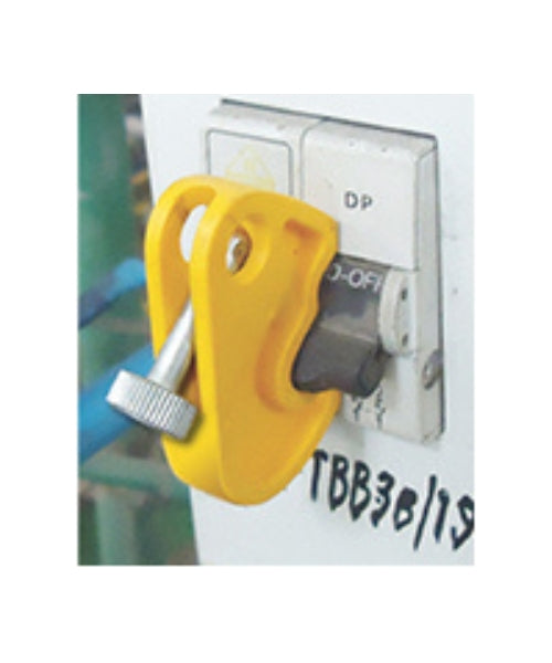 Taj Loto Mini Circuit Breaker Lockout Yellow with Twister Screw | TL - MCBL -  Y TS