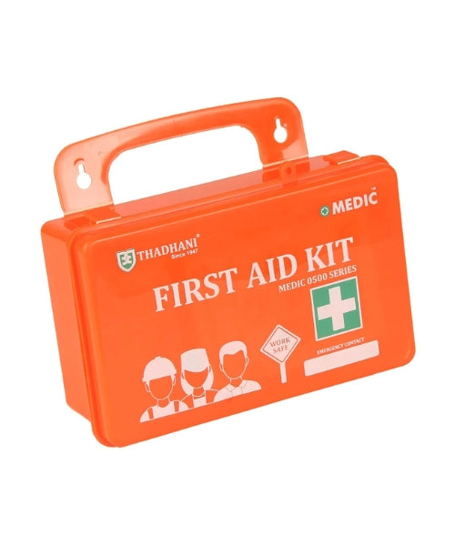Thadhani MEDIC 0500 Series High Visibility First Aid Kit -For 5 People