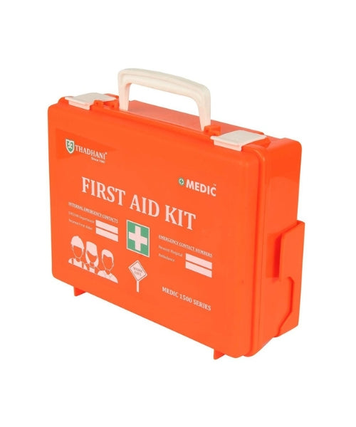 Thadhani MEDIC 1500 Series High Visibility First Aid Kit -For 15 People