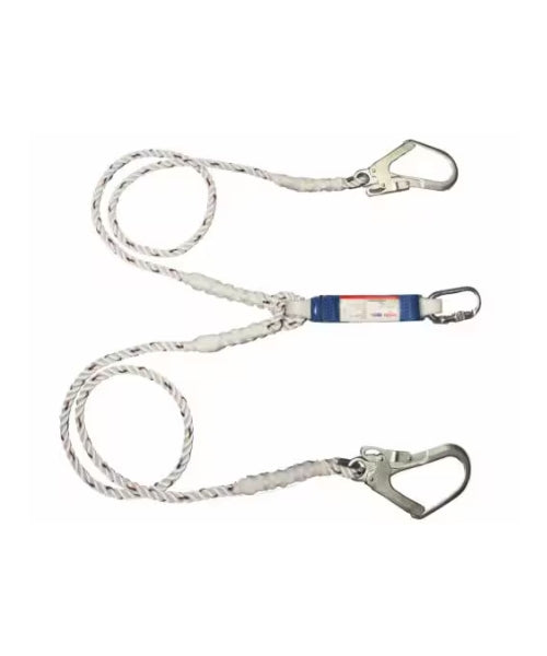 Protecta First Twin Leg Shock Absorbing Rope Lanyard | 3M 1390235