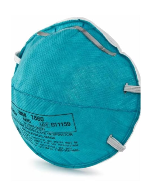 Blue N95 Healthcare Industrial Mask | 3M 1860