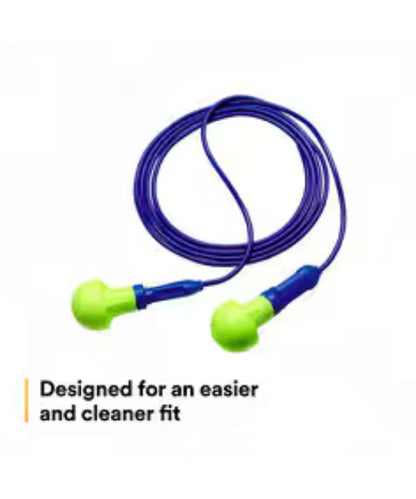 Corded Reusable Push Ins Earplugs | 3M 318-1001