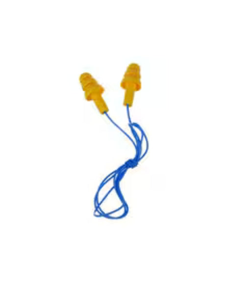 Corded Reusable Multi Flange Earplugs | 3M 340-4004