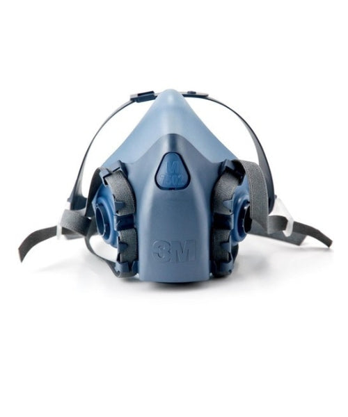 Dual Cartridge Bayonet Connection Silicone Half Facemask | 3M 7502
