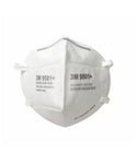 White Medium Duty Mask with Earloops | 3M 9501+