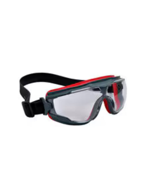 Clear Premium Scotchguard Safety Goggles with Neoprene Strap | 3M GG501NSGAF