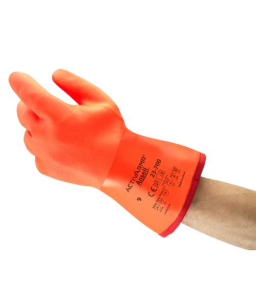 Insulated Winter PVC Gloves|Ansell 23-700