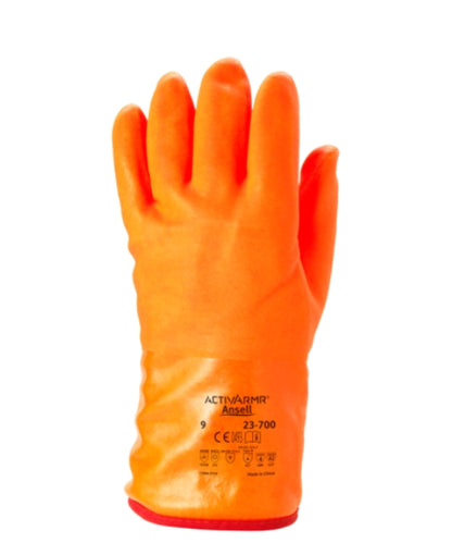 Insulated Winter PVC Gloves|Ansell 23-700