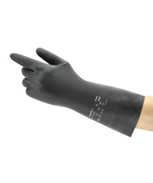 Unsupported Neoprene Chemical Resistant Gloves | Ansell 29-500