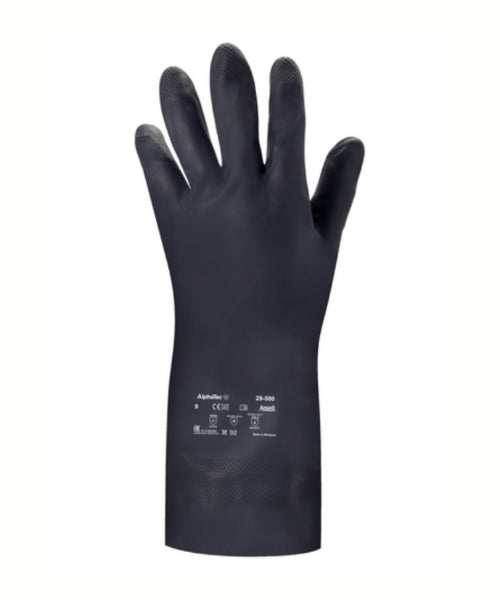 Unsupported Neoprene Chemical Resistant Gloves | Ansell 29-500