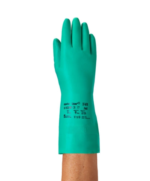 Nitrile Flocked Chemical Resistant Gloves | Ansell 37-676