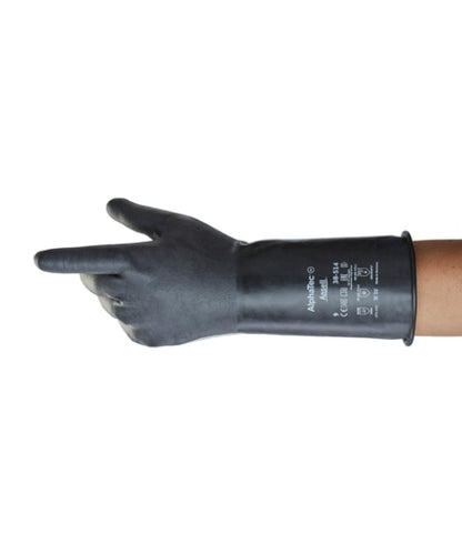 High Duty Chemical Protective Butyl Gloves|Ansell 38-514