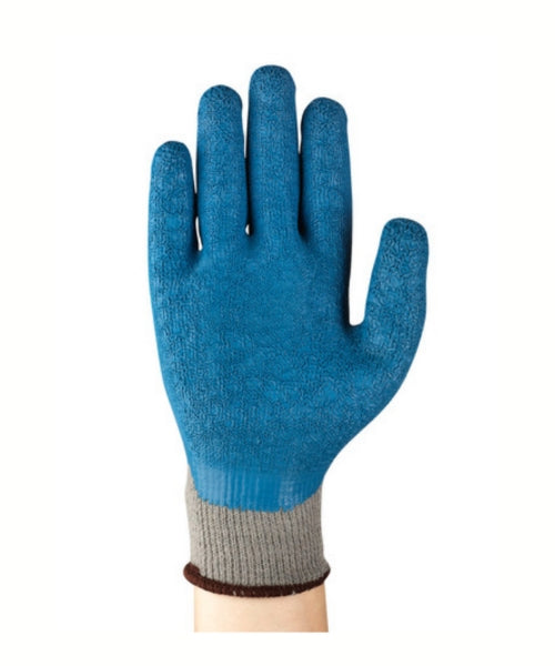 Heavy Duty Crinkle Latex Coated Tear Resistant Gloves | Ansell 80-100