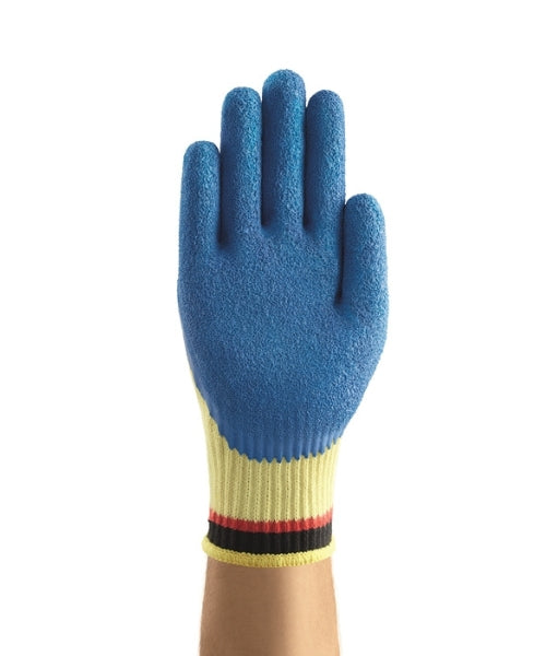 Medium Duty Latex Crinkle Coated Kevlar Gloves|Ansell 80-600